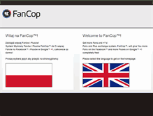 Tablet Screenshot of fancop.com